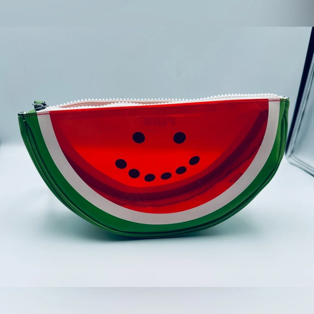 Victorias Secret PINK Watermelon Wristlet Clutch Jelly Bag